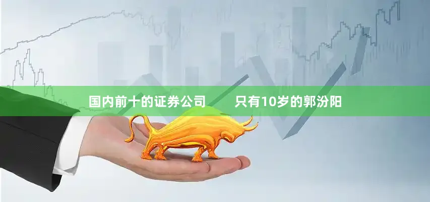 国内前十的证券公司        只有10岁的郭汾阳